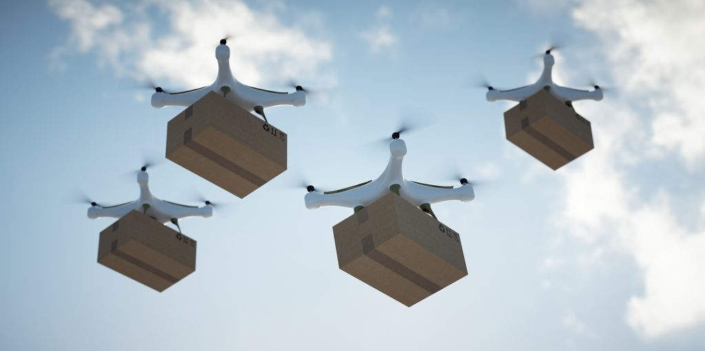 flying drones