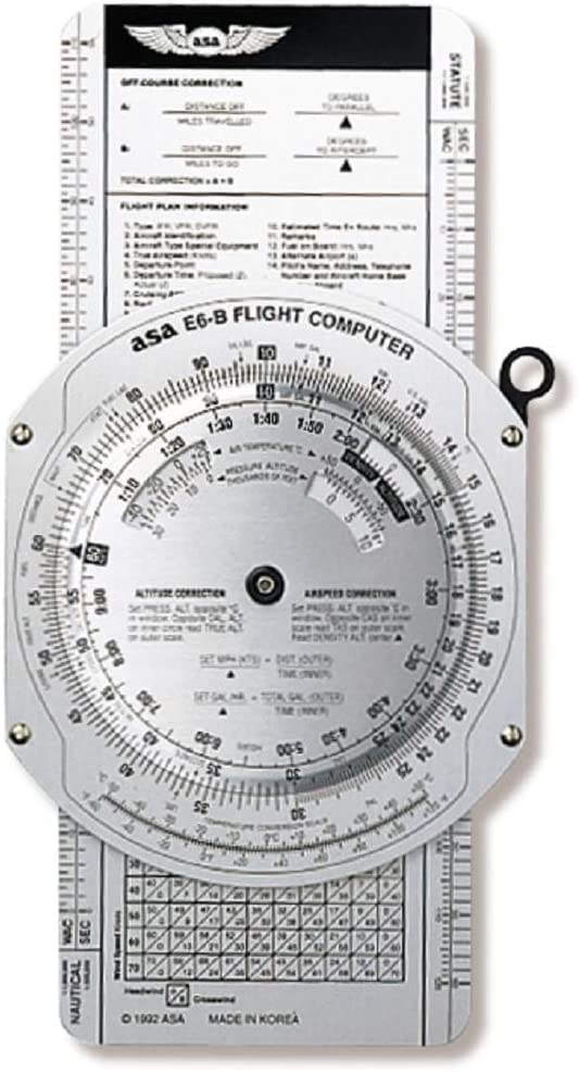 ASA E6B Flight Computer