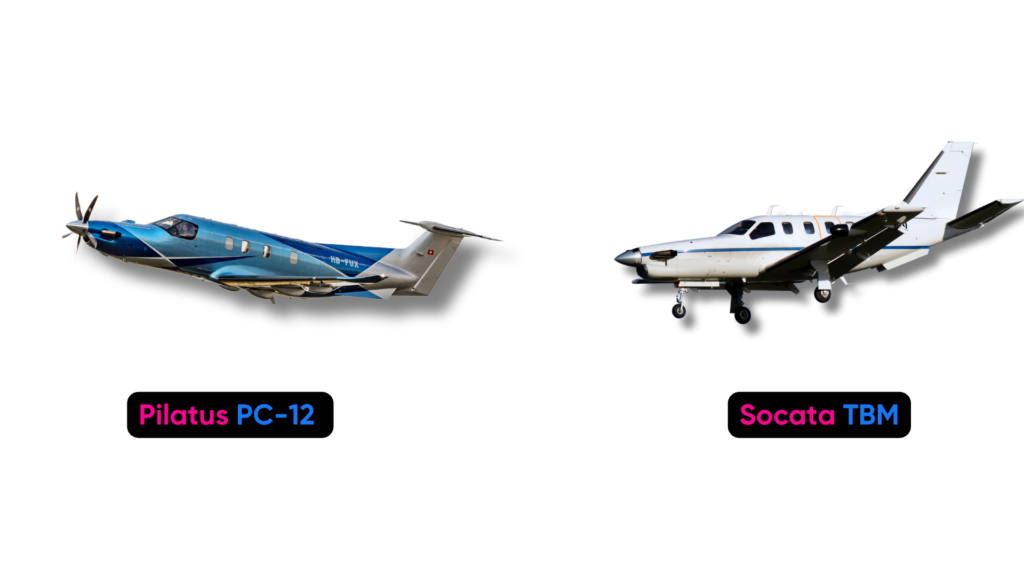 Pilatus PC-12 vs. Socata TBM